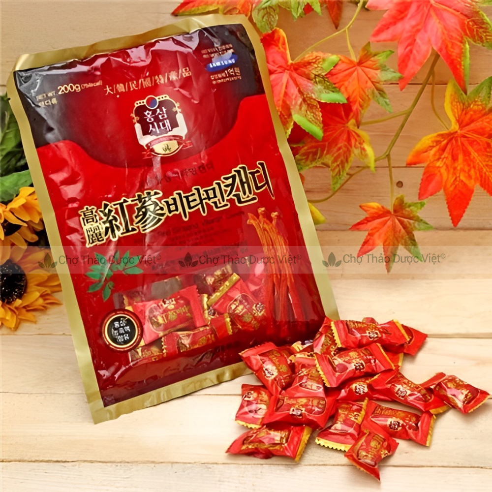 Kẹo hồng sâm Hàn Quốc- Chợ Thảo Dược Việt