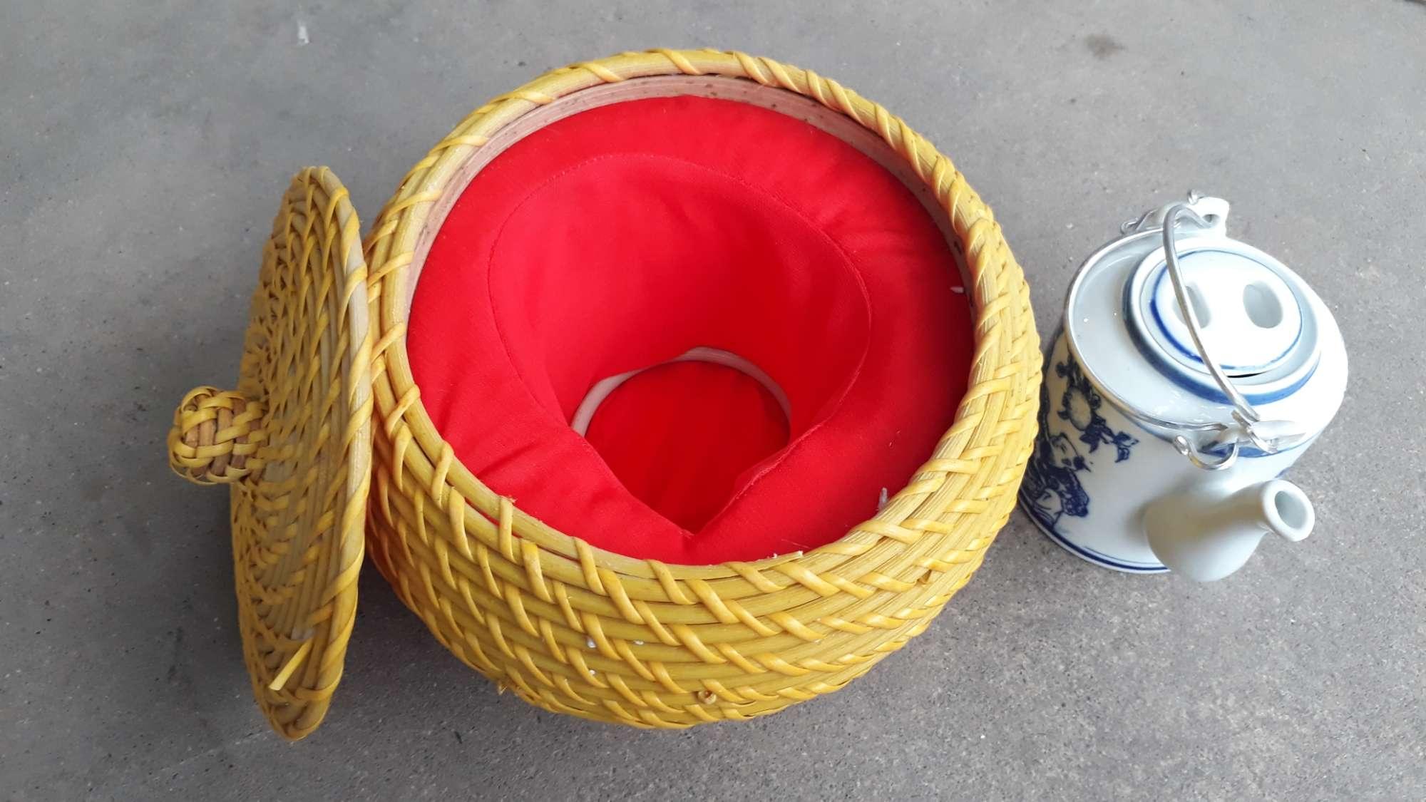 Giỏ ủ ấm cộng tích trà 1,5 lít
