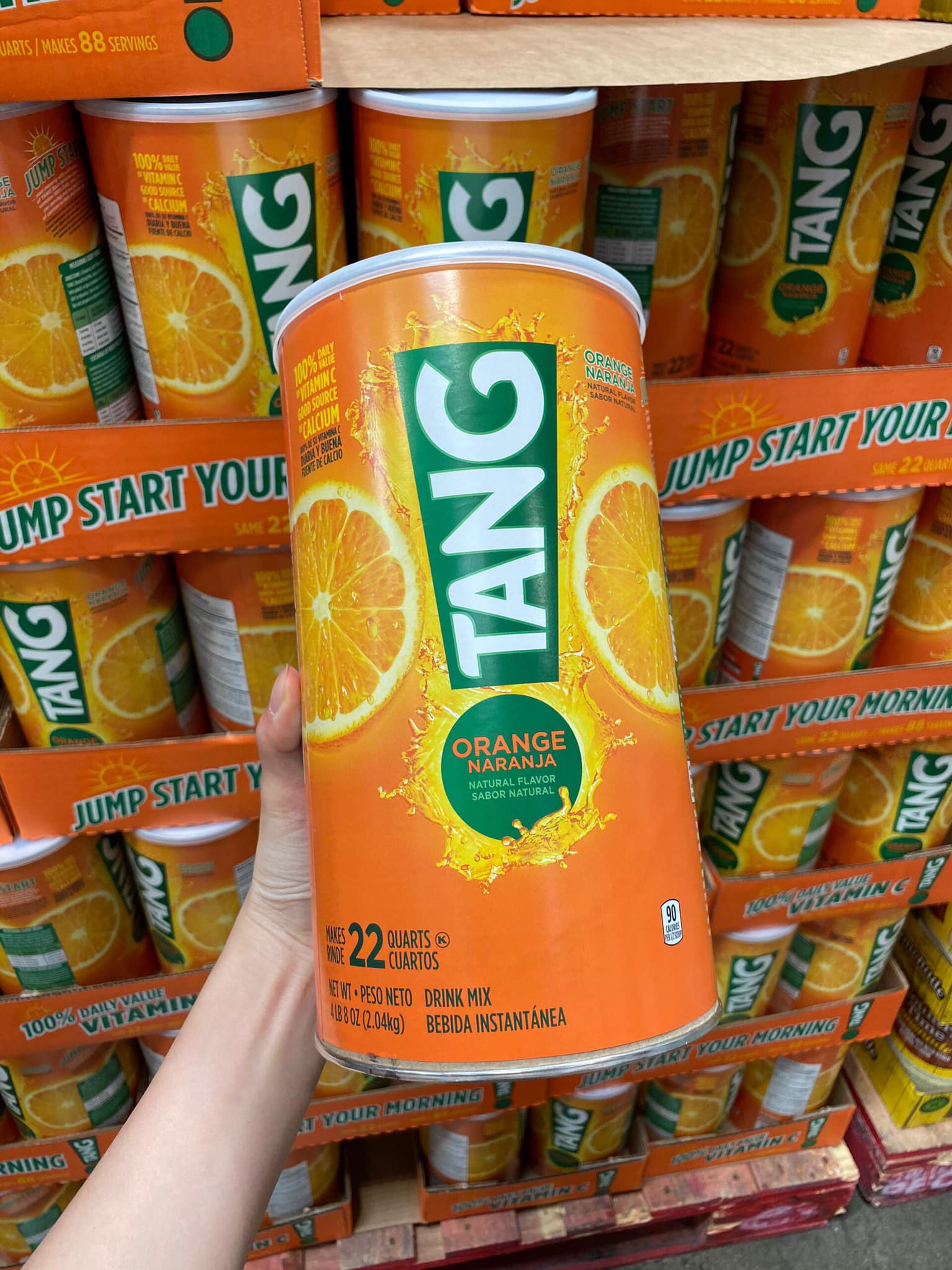 Bột Pha Nước Cam Tang Bổ Sung Vitamin C 2,04kg
