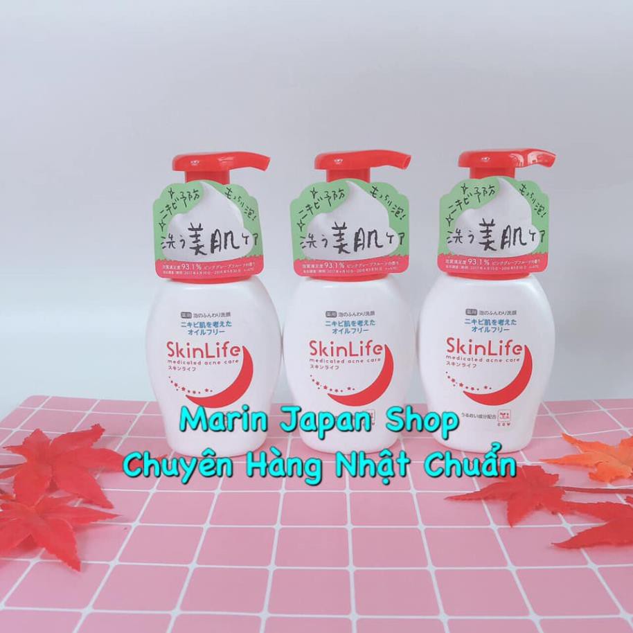 Sữa rửa mặt ngăn ngừa mụn, cho da nhạy cảm SkinLife Nhật Bản