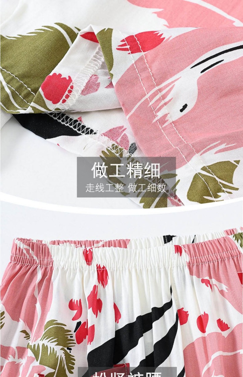 Bộ lanh mặc nhà - thời trang trung niên