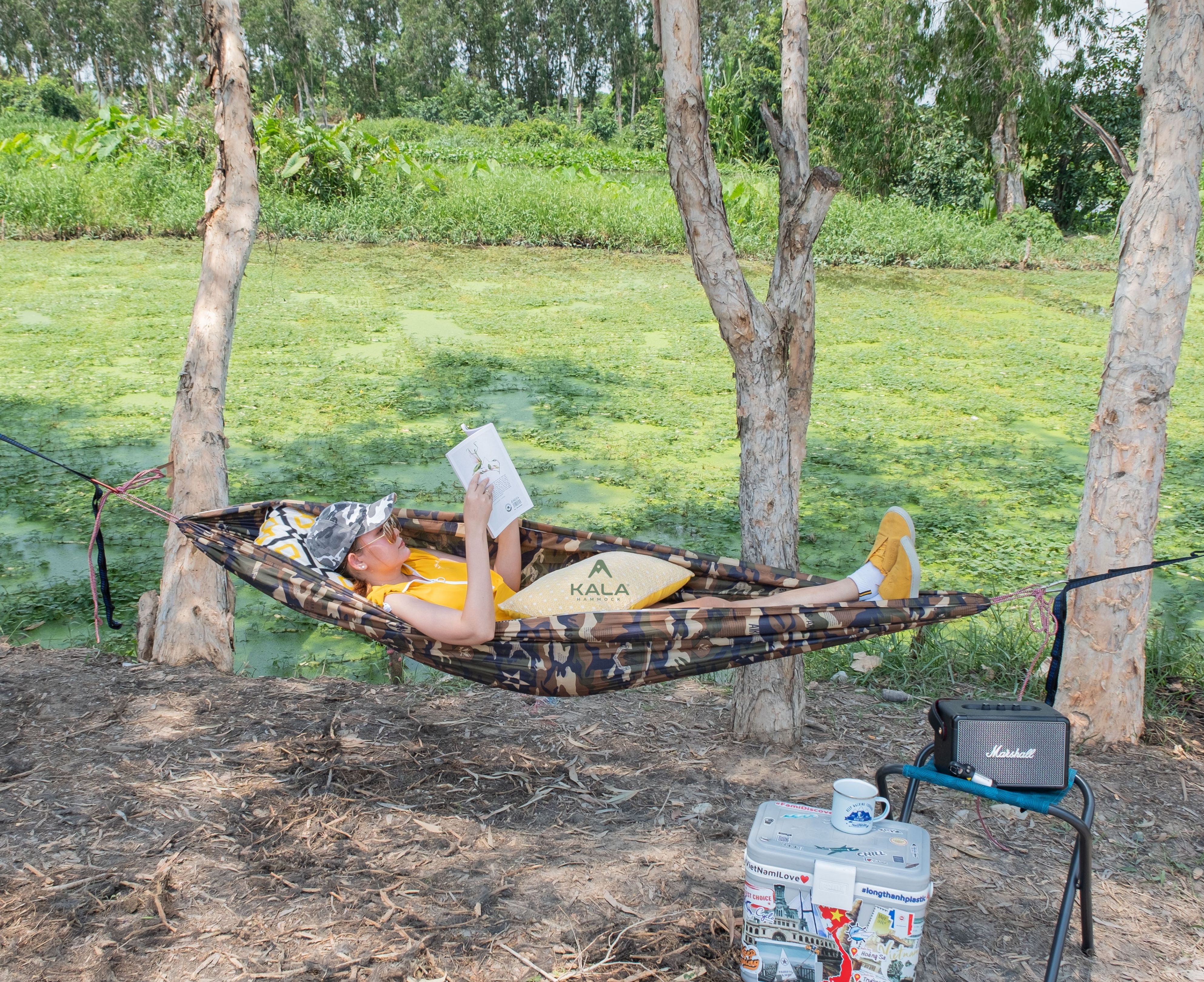 [HCM]Võng camping tặng 5m dây CC 01