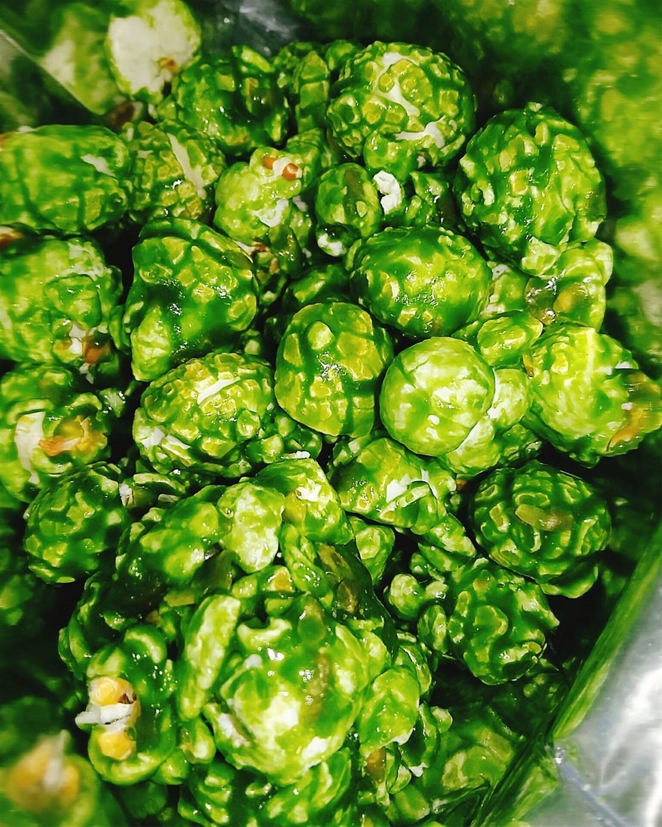 Bắp rang Uncle Jax vị: Trà Xanh (160G size đại)