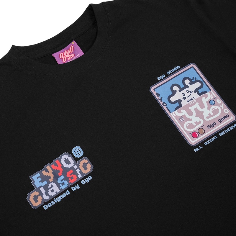 luck Áo thun 8YO Retro Classic Tee ver2.0 - Đen
