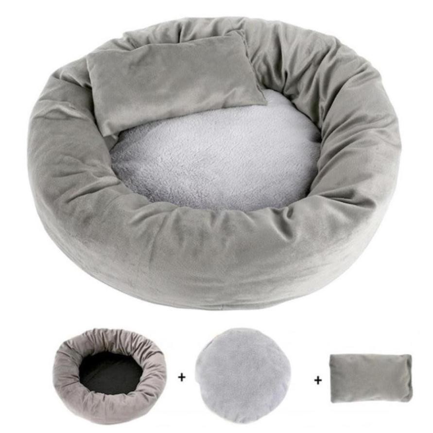 Đệm Nằm Nhà Ở Cho Thú Cưng Nhiều Size (Kèm Gối Nằm)