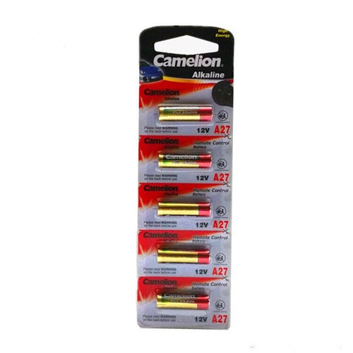 Pin 27A 12v CAMELION A27 vỉ 5 viên