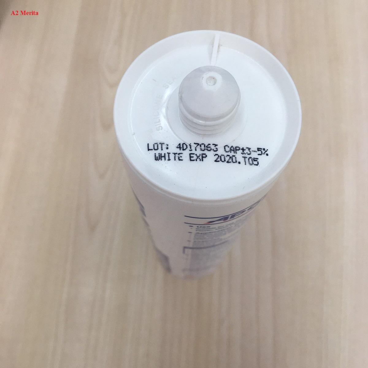 Combo 2 chai Keo Silicon APOLLO A500 trắng sữa (300mml )