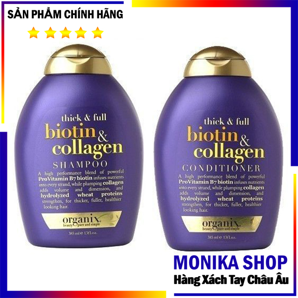 Dầu xả Biotin &amp; collagen hàng Đức 385ml