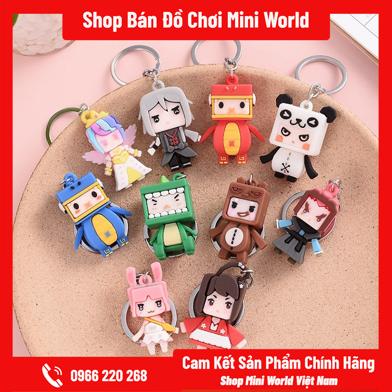 Móc Khóa Mini World Cực Đẹp