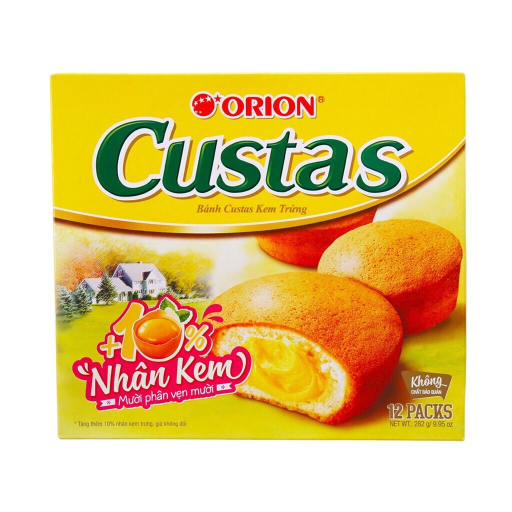 BÁNH ORION CUSTAS 282g -20137