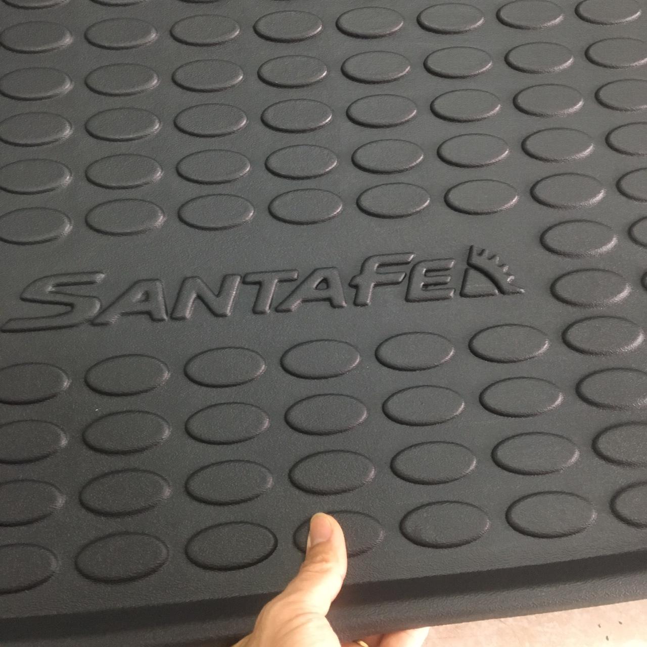 Lót cốp nhựa dẻo cao cấp theo xe HUYNDAI SANTAFE 2019-2020-2021. 2022 2023