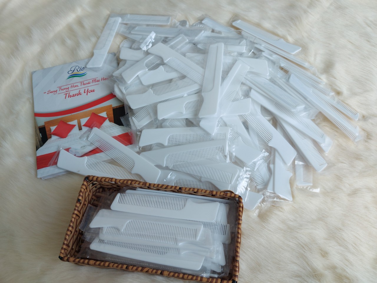 Lược (Bán lẻ) Lược chải tóc cho bé, lược mang đi du lịch, lược khách sạn