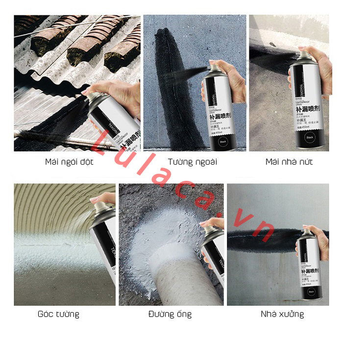 Chai xịt chống thấm rò rỉ nước Tekoro 450ml