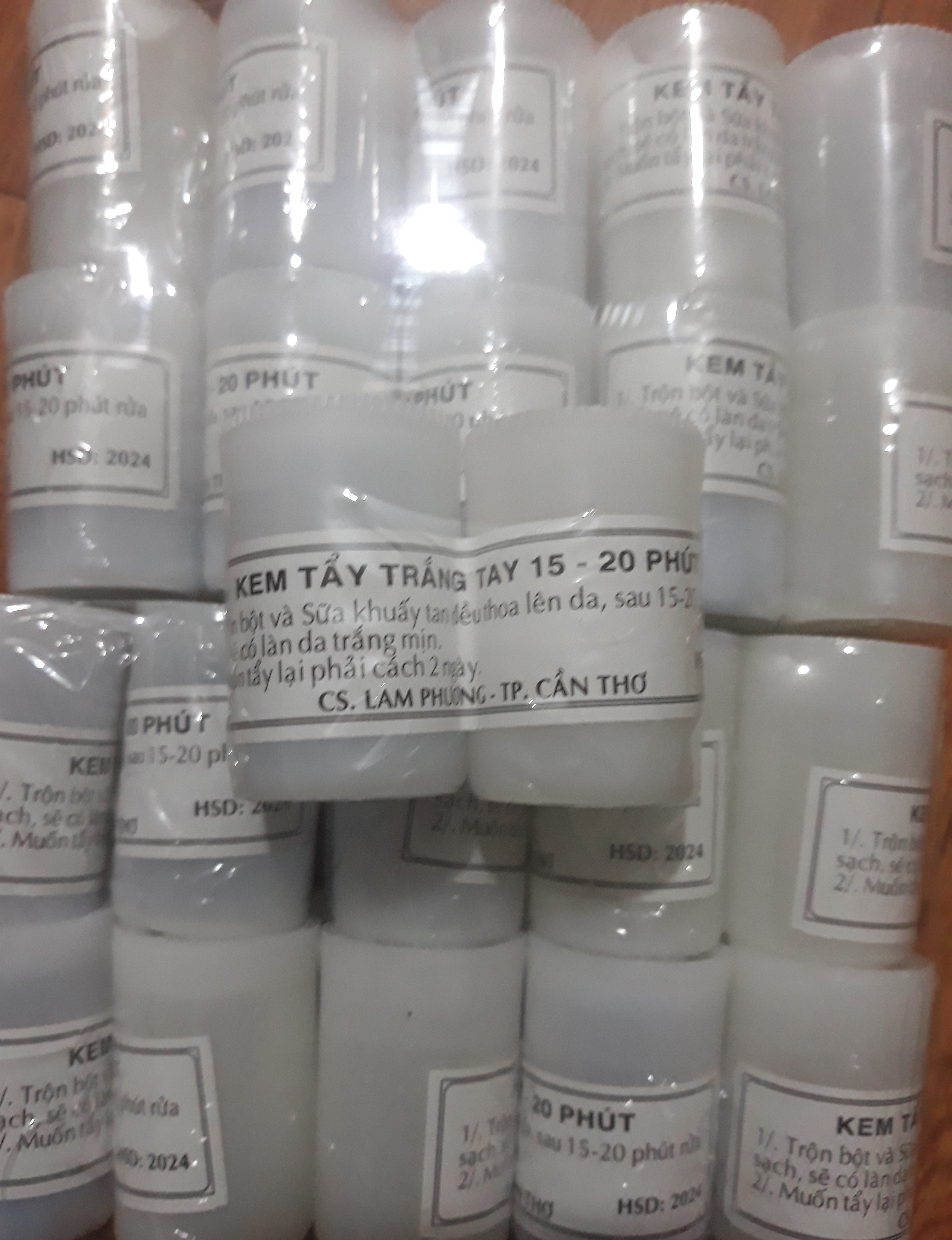 Cặp Kem Tẩy Trắng Da Nhanh