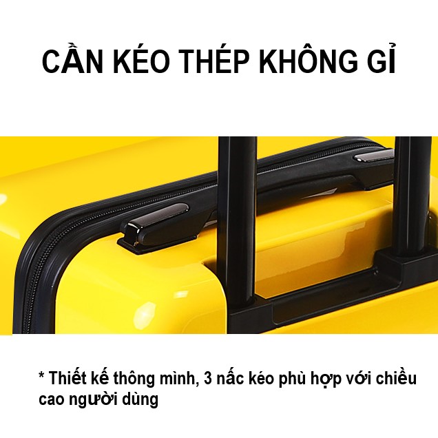 Vali Du Lịch Vịt Bduck Original size 20 inch 24 inch