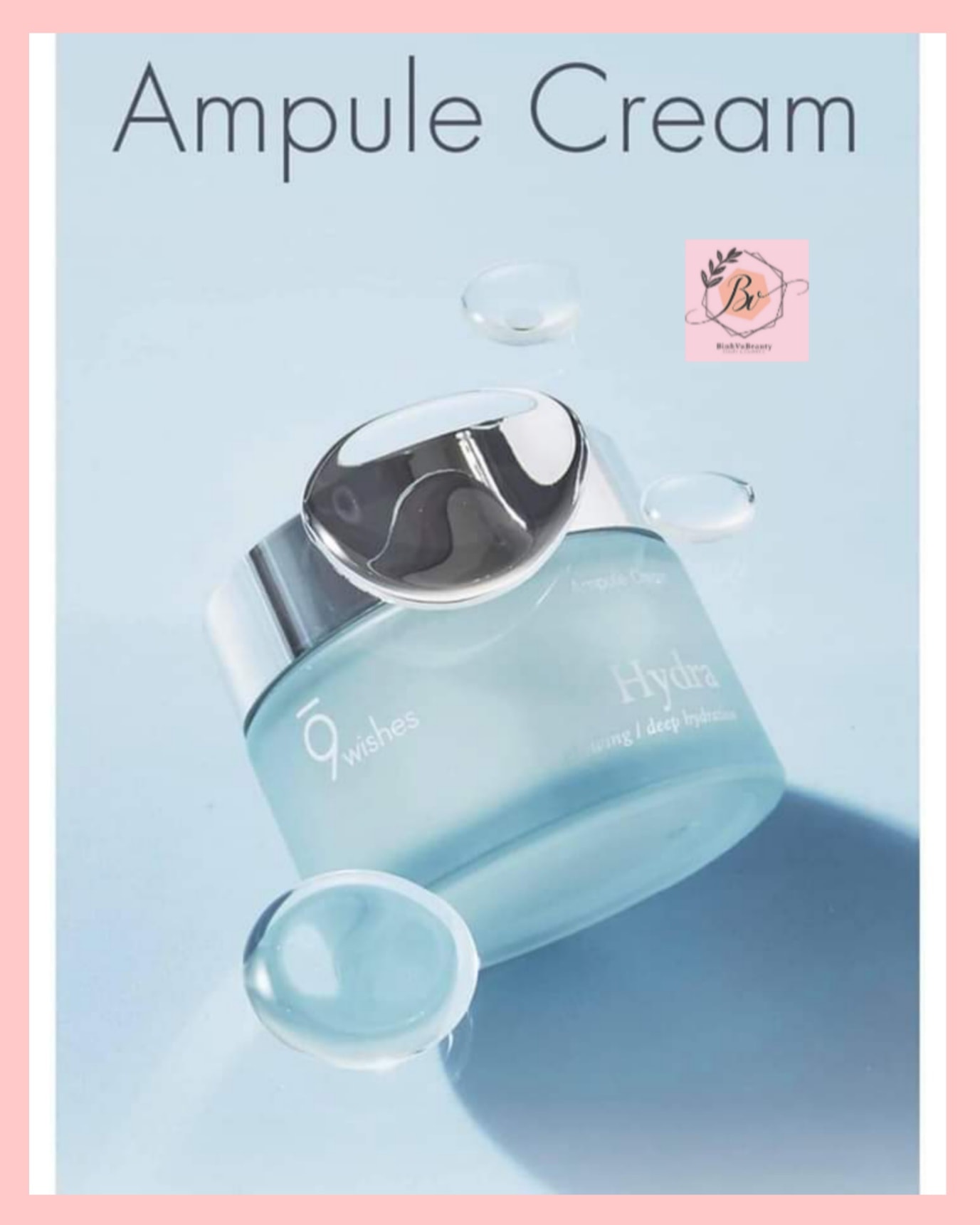 Kem dưỡng cấp nước 9wishes Hydra Skin Ampule Cream 50ml