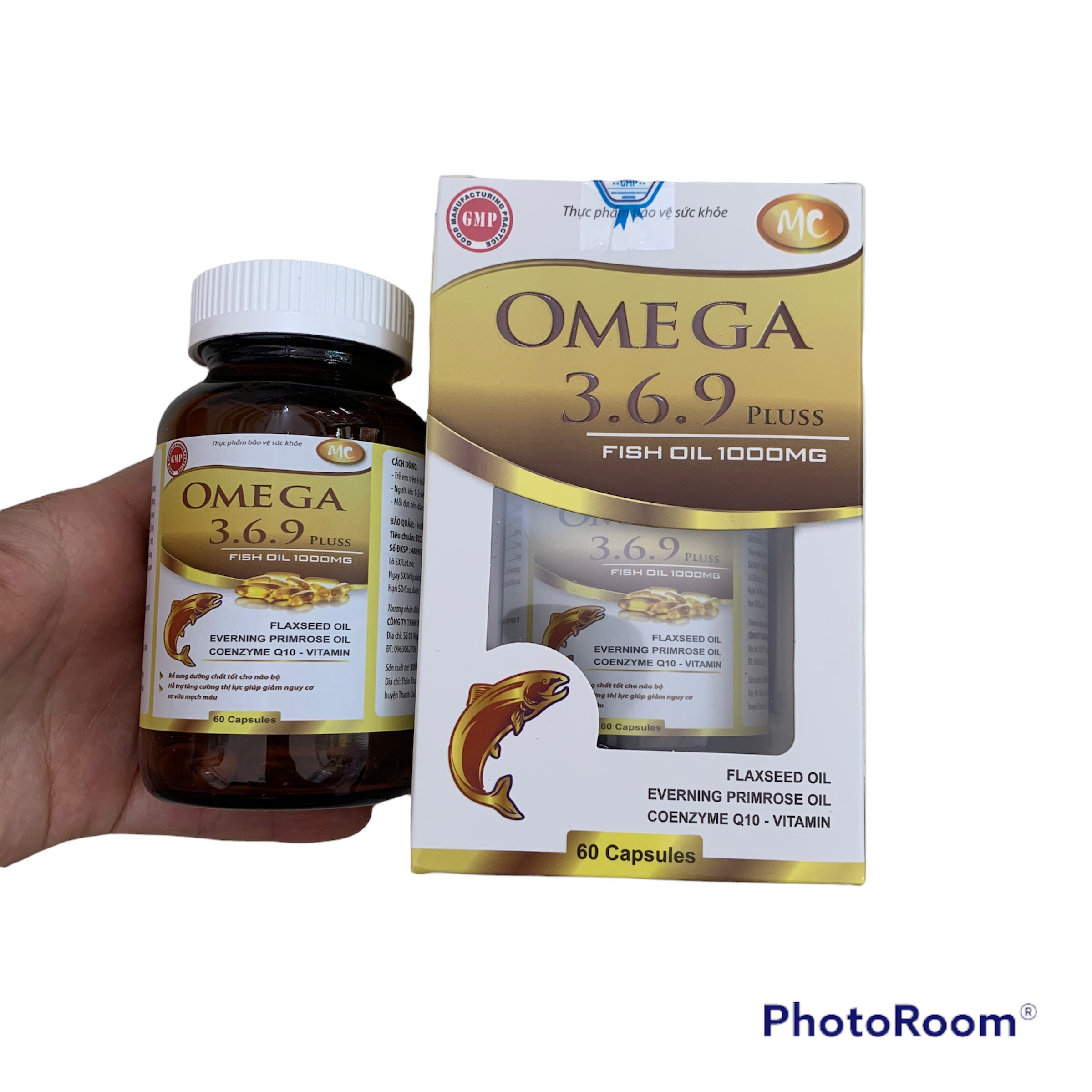 Dầu cá Omega 3 6 9 - Lọ 100 viên