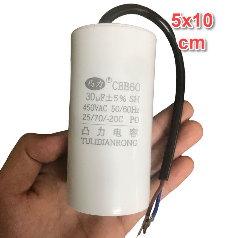 Tụ cbb60 30uf 450vac tụ khởi động