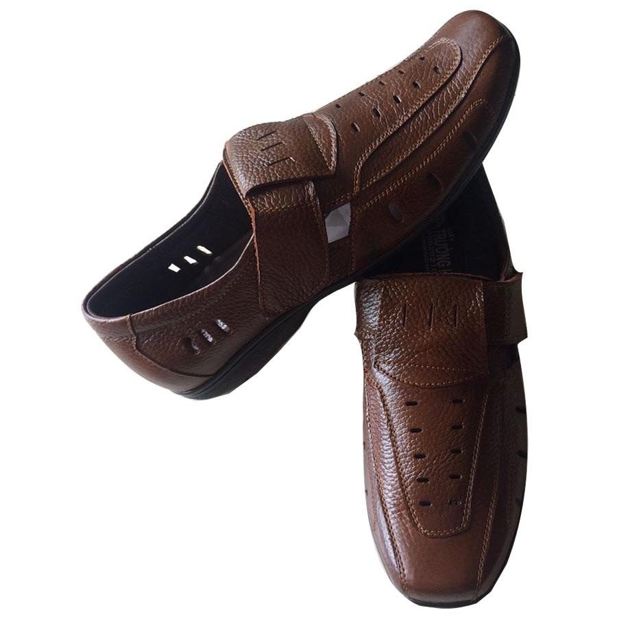 Giày rọ nam da bò cao cấp THGR164