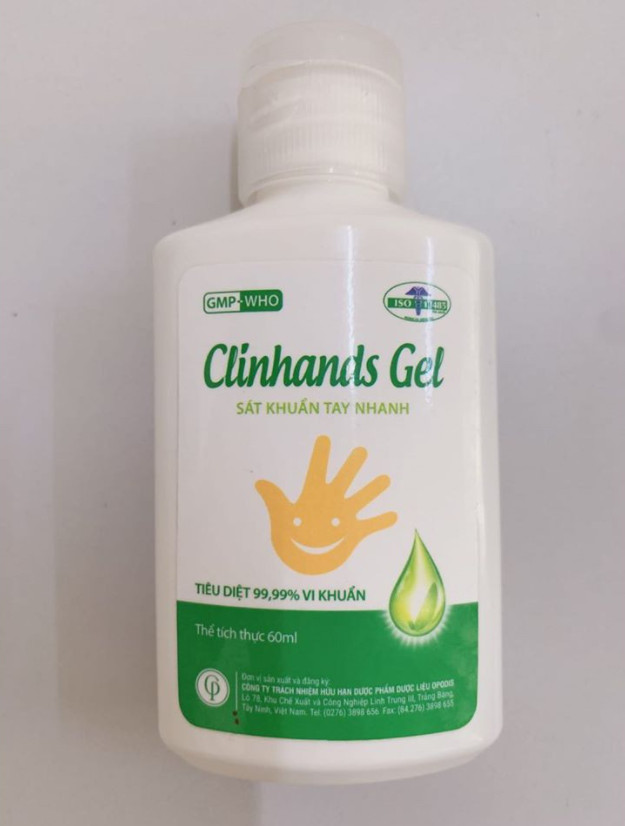 Nước rửa tay khô dạng Gel Clinhands 70ml