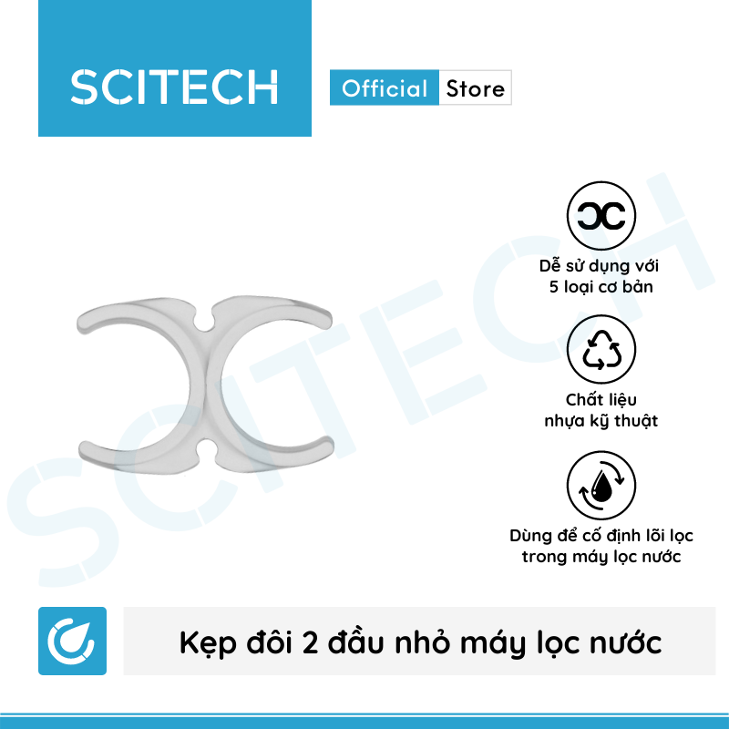 [HCM]Kẹp máy lọc nước - Scitech Water