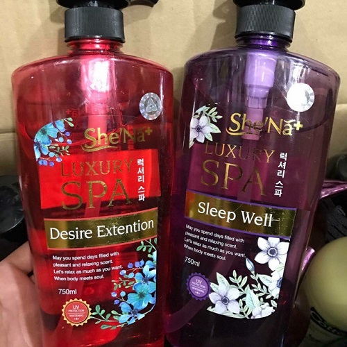 sữa tắm shena +plus luxury 750ml - luxury