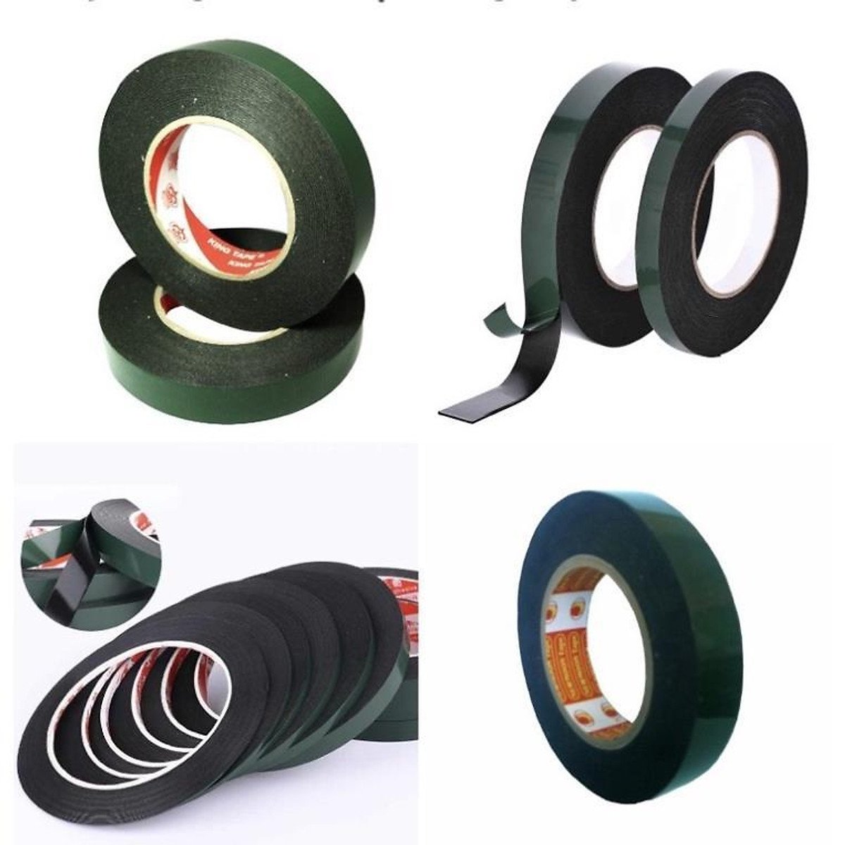Băng keo xốp đen 2 mặt 1f6