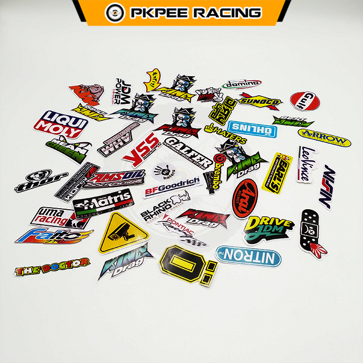 Combo Tem Sticker Dán Xe Máy Giao Ngẫu Nhiên
