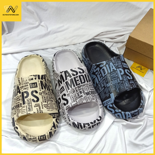 [Hình Thật] Dép Bánh Mì Quai Ngang NAM Duy Nhật Store Phối Chữ Đẹp Cá Tính Ulzzang Thời Trang Siêu Nhẹ Duy Nhật Store