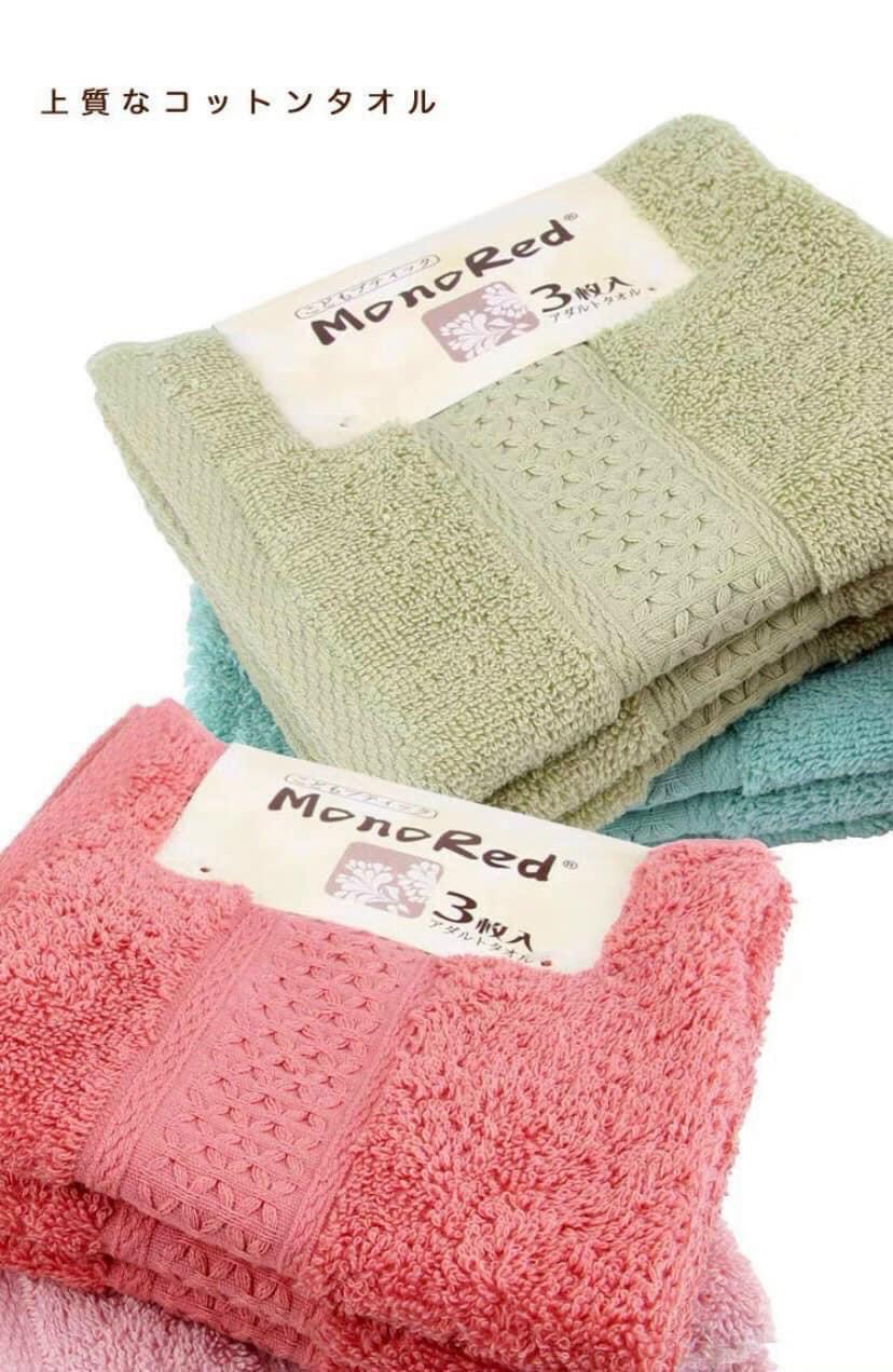 Set 3 khăn mặt xuất nhật - set 3 khăn mặt - khăn rửa mặt