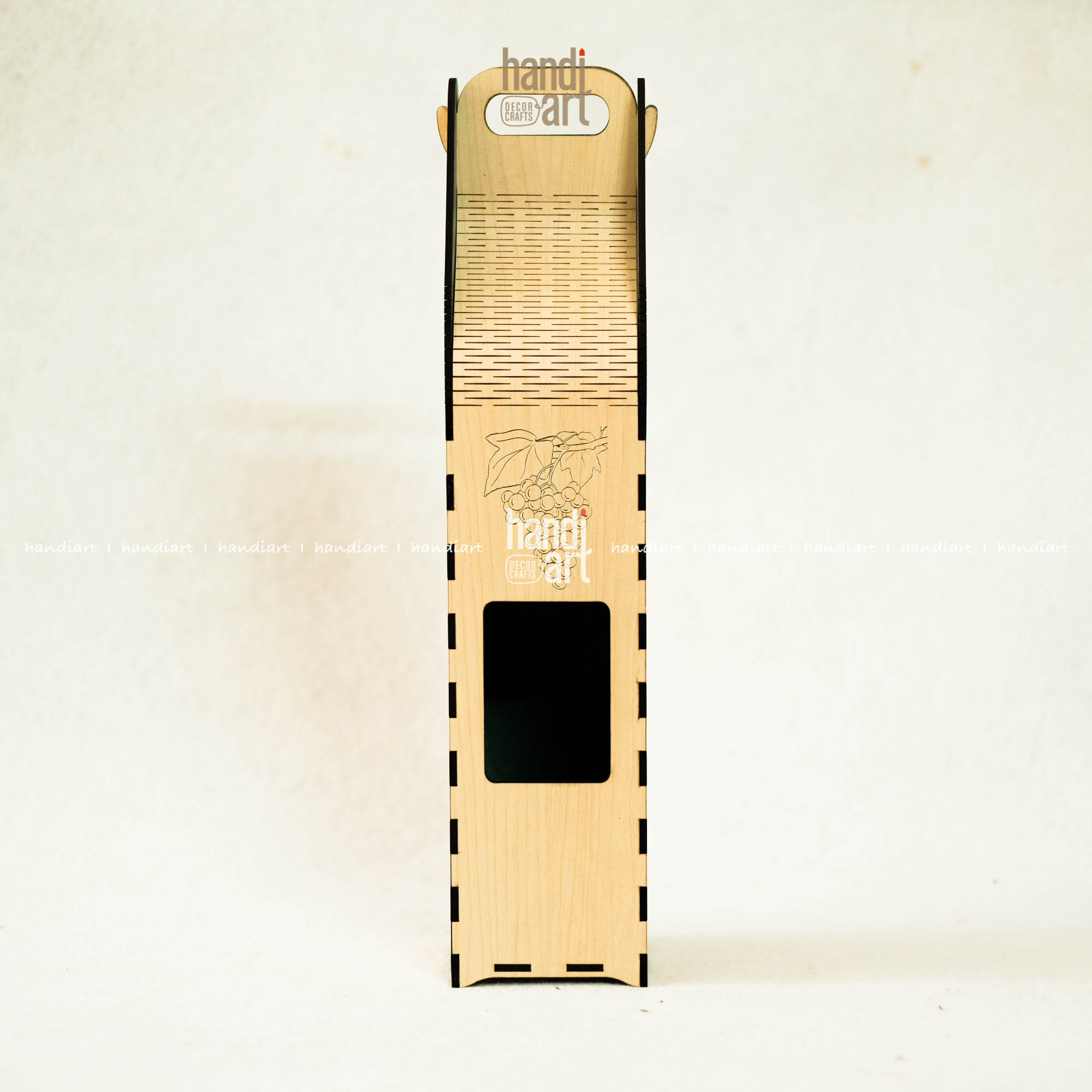 Hộp gỗ đựng chai quà tặng tết