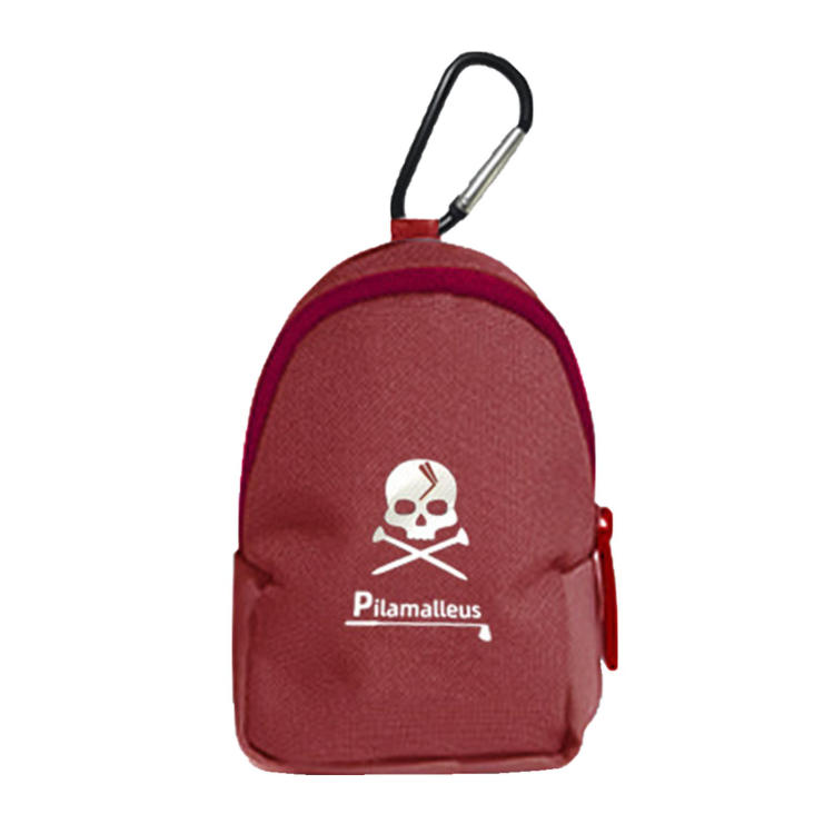 Golf Tee Pouch Golf Ball Bag Sack Anti-Scratch Golf Ball Case With Clip For Golf Balls Ball Marker Golf Tees Storage Bag portable