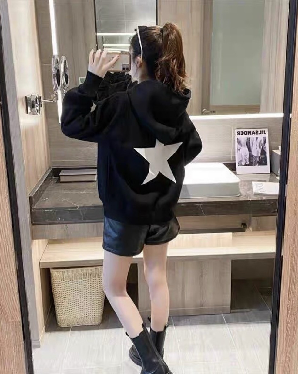 ÁO HOODIE NAM NỮ IN HÌNH NGÔI SAO MAY MẮN CỰC ĐẸP VẠN NGƯỜI MÊ HÀNG MỚI VỀ BAO ĐẸP