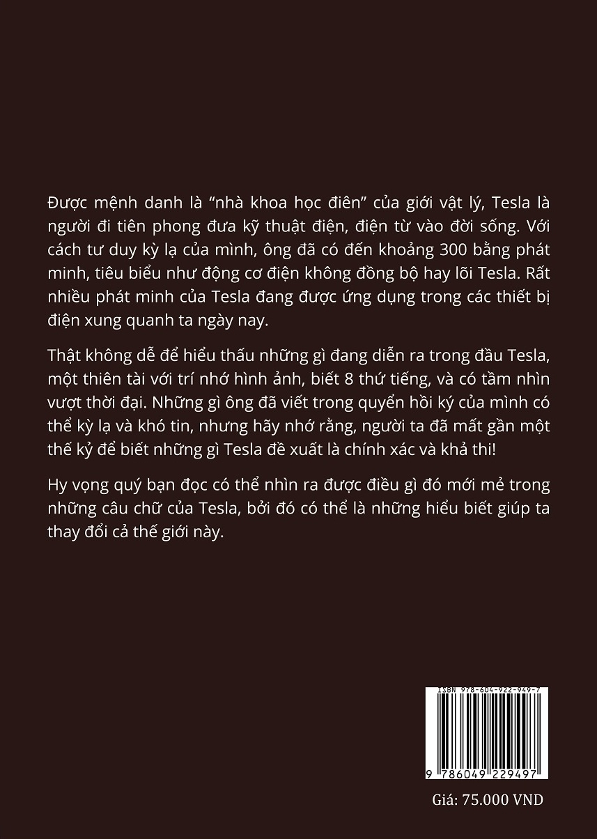 Fahasa - Cuộc Đời Kỳ Lạ Của Nikola Tesla (Tái Bản 2021)