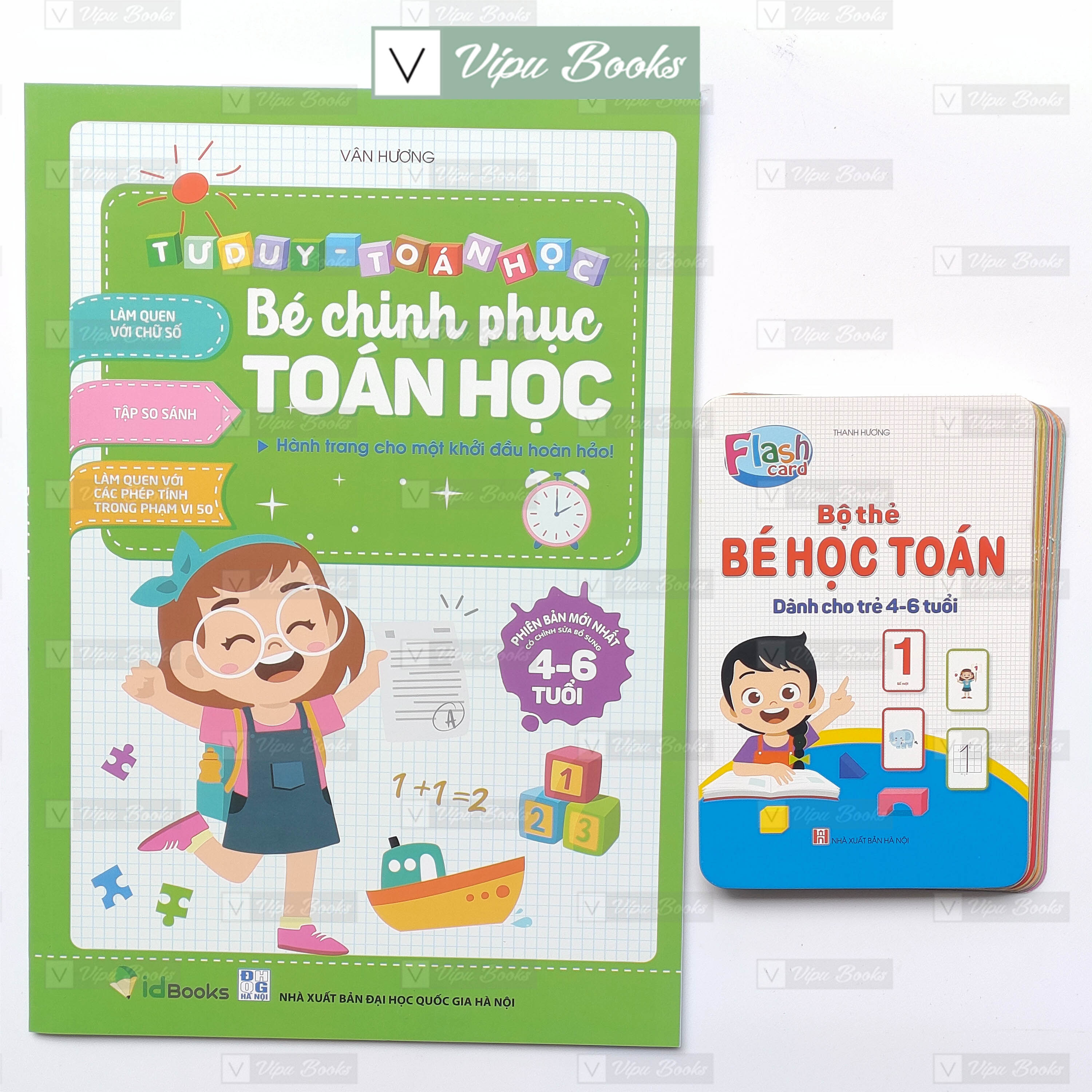 Bé Chinh Phục Toán Học Cho Trẻ Từ 4-6 Tuổi - 96 Trang (Tư Duy Toán Học)