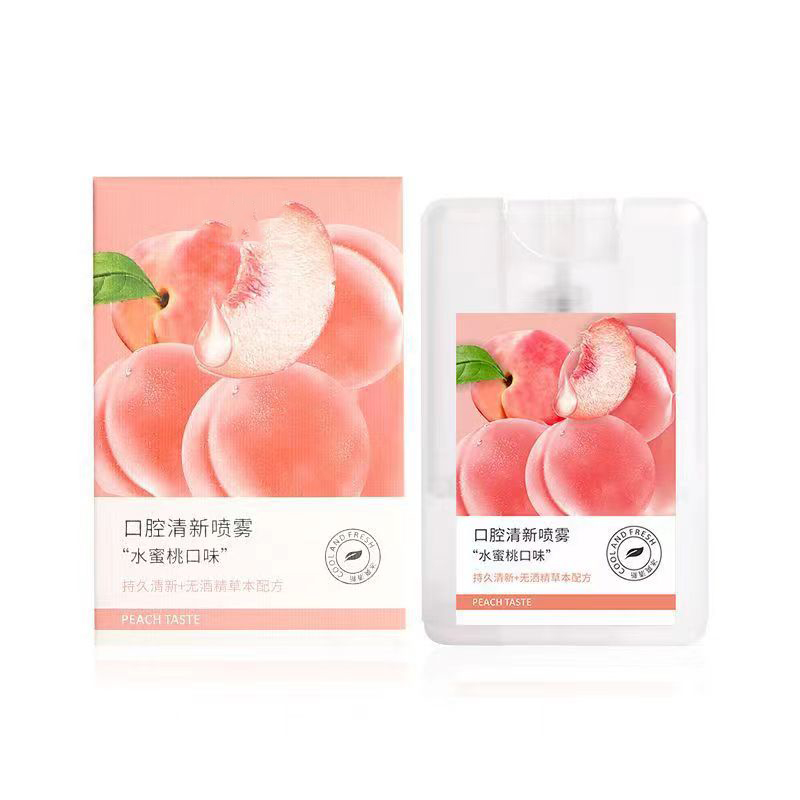 Xịt thơm miệng heyxi vị đào, trà xanh thơm mát xtm galit625