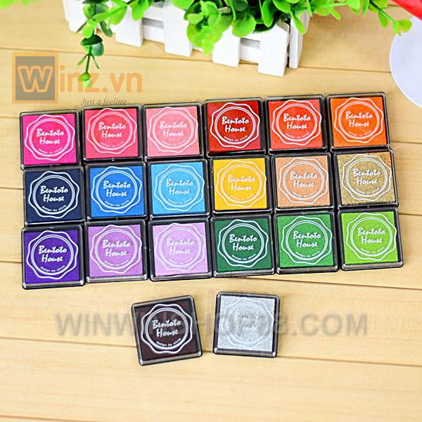 [HCM]Combo 5 bộ mực cho con dấu (màu ngẫu nhiên)