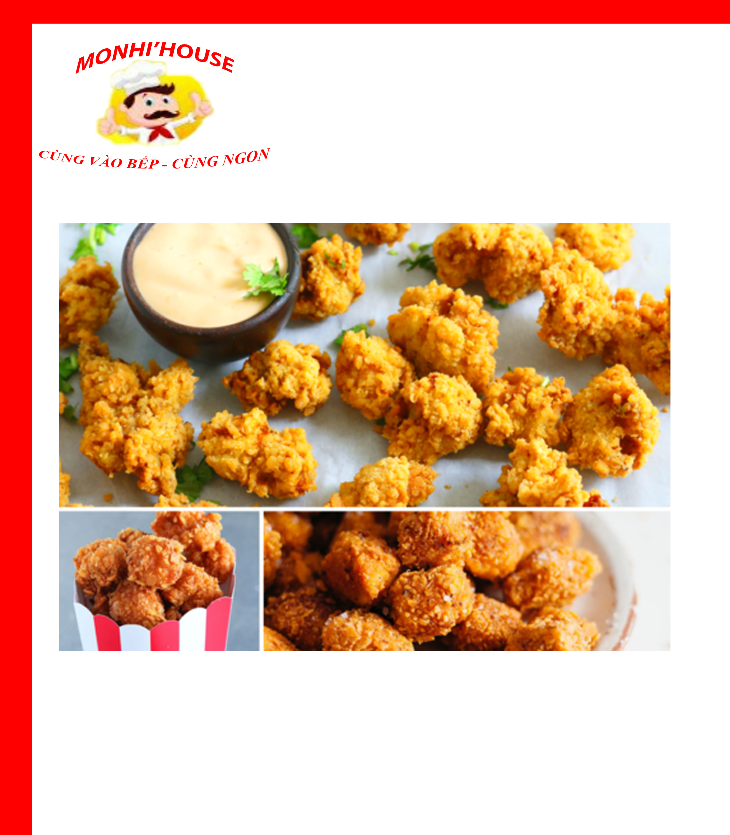 Gà POPCORN Chiên Giòn CP gói 300g