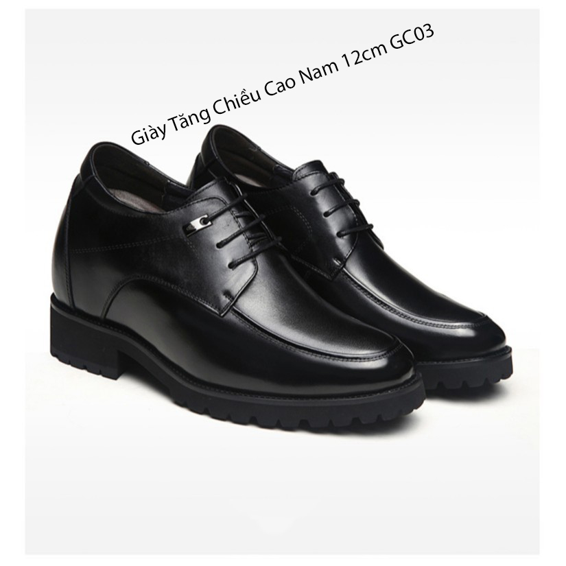 [HCM]Giầy Tăng Chiều Cao Nam 12cm GC03