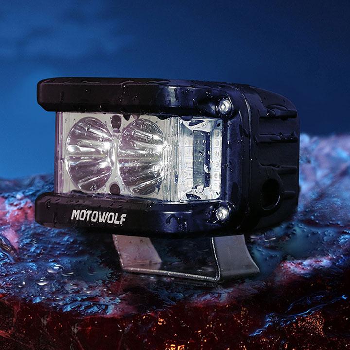 [HCM]Đèn Trợ Sáng L2 Chính Hang MOTO WOLF [ 1 Chiếc ]