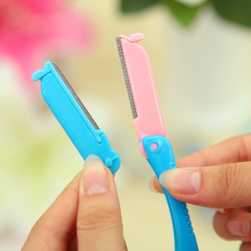 Bộ dao cạo lông mày Ailin kèm lưỡi thay thế