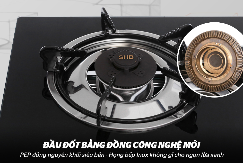 Bếp gas dương kính SHB3326MT