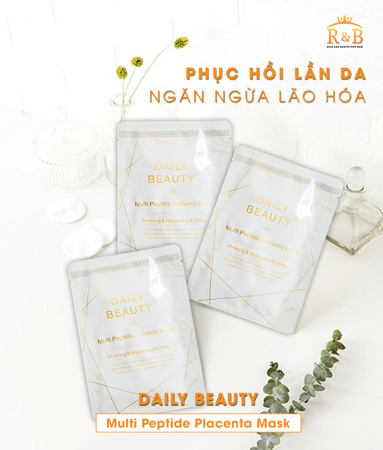 Mặt Nạ Nhau Thai Cừu Multi Peptide Placenta Mask