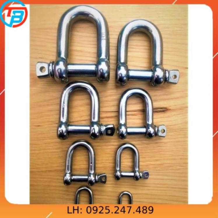 Maní u inox 304 cáp thép thái bình vina