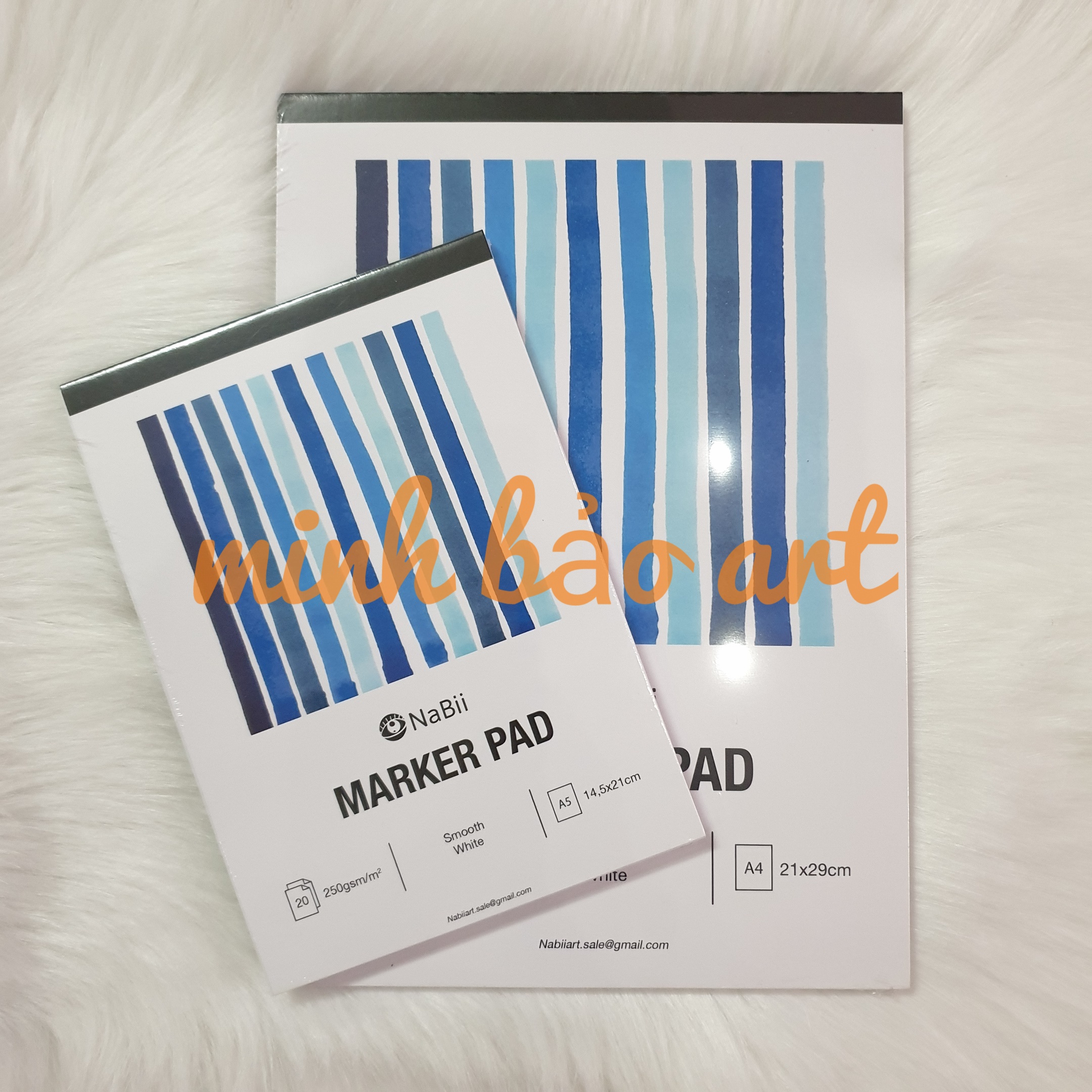 [HCM]SỔ VẼ NABII MARKER PAD 250 GSM 20 TỜ