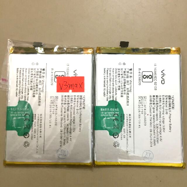 Pin vivo v3 max xịn 100% - bh 6 tháng đổi mới