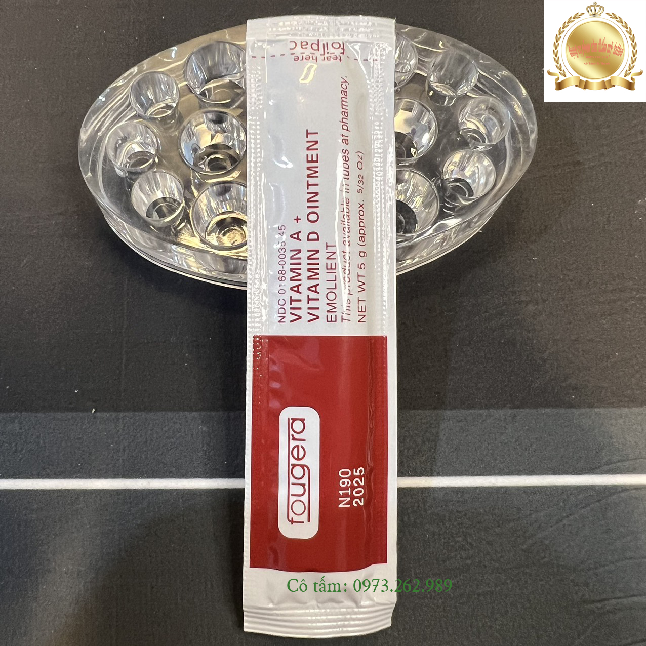 (50) gói dưỡng Vitamin A+D - son dưỡng môi / cotamhathanh_dcpx