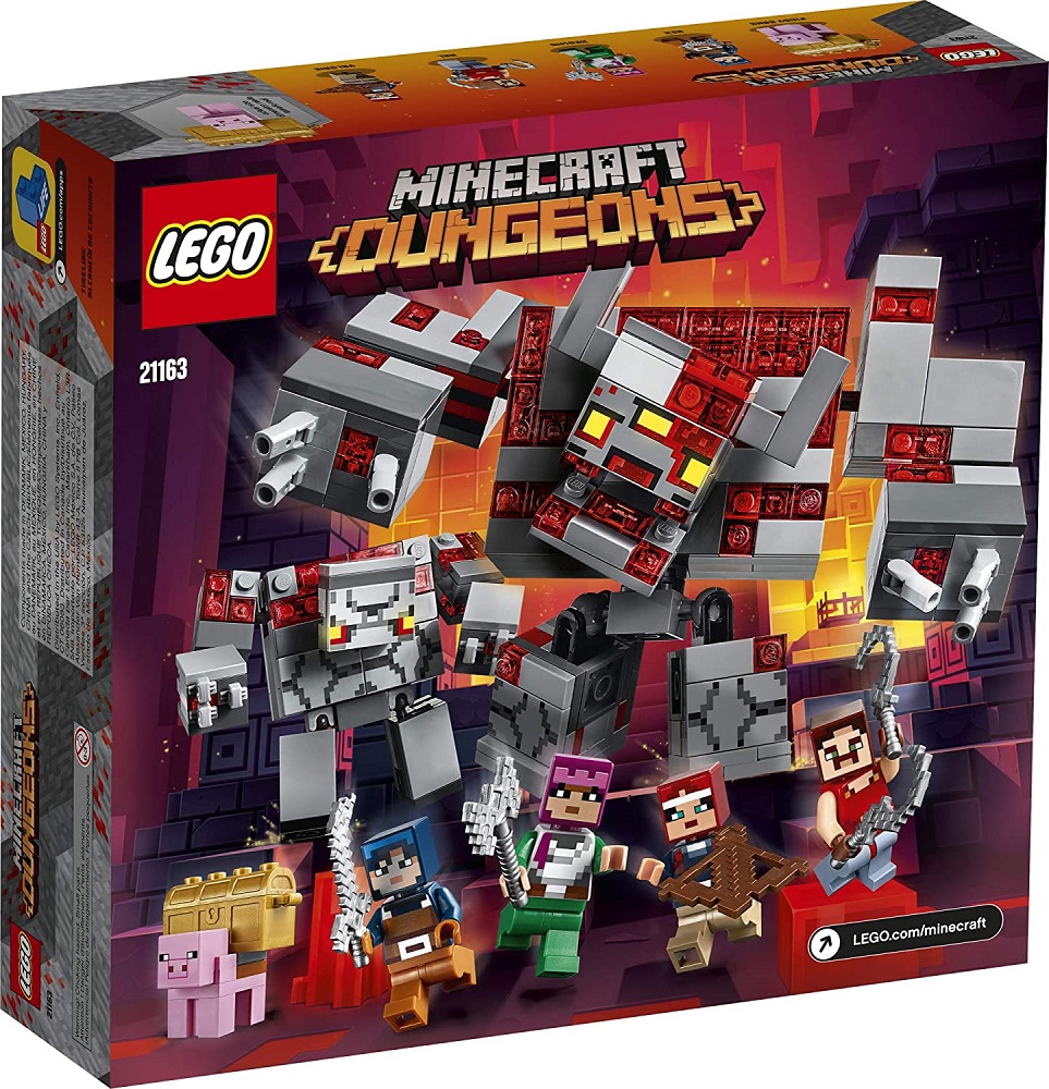 LEGO MINECRAFT 21163 – Đại Chiến Đá Đỏ