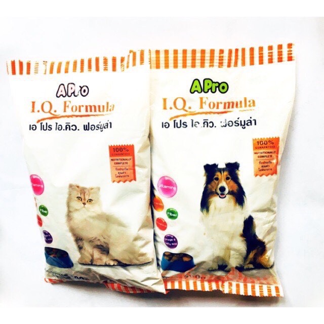 Combo 3 bịch thức ăn cho mèo Apro IQ Formula 500g bổ sung vitamin rau củ - Xukapet