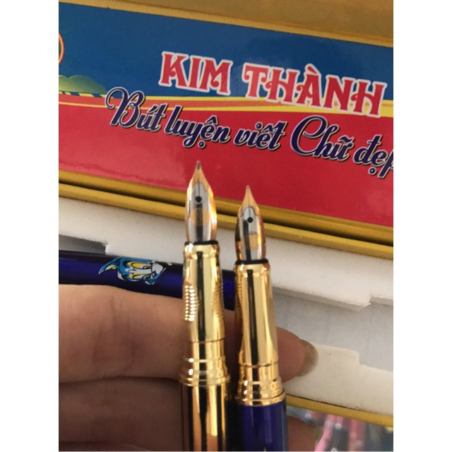 Ngòi bút máy hoa vàng (1 chiếc)